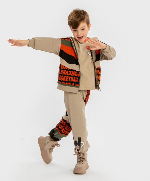 1320 р.  1650 р.  Худи на молнии с капюшоном и принтом для мальчика Button Blue