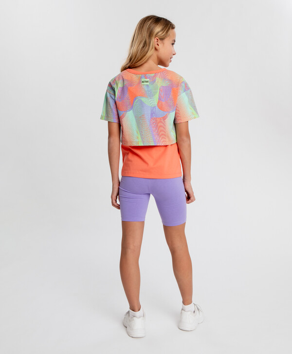 640 р. 800 р. Велосипедки фиолетовые для девочки Button Blue