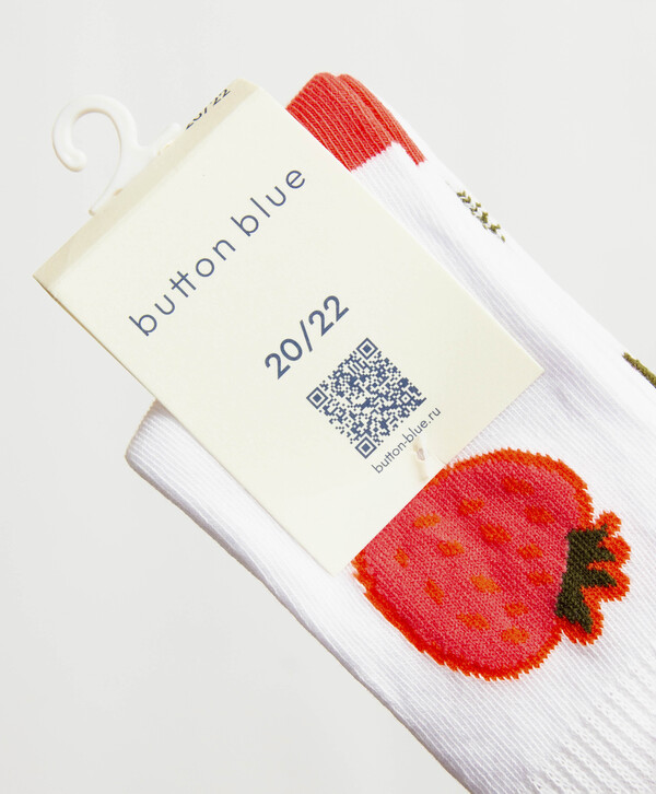 240 р. 300 р. Носки высокие 2 пары для девочки Button Blue