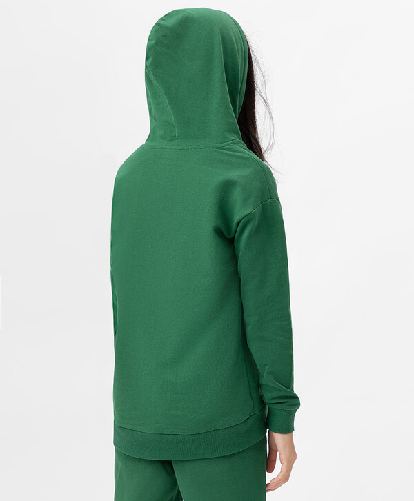 600 р. 1200 р. Худи с манжетами зеленое Button Blue