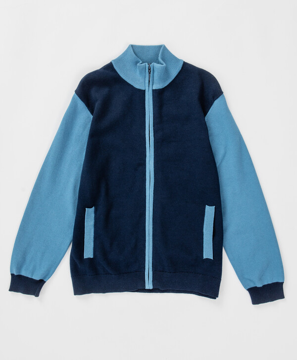 Кардиган на молнии мультицвет Button Blue