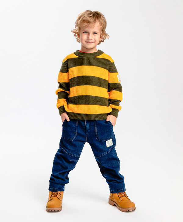 1224 р.  1530 р.  Джемпер вязаный в полоску Button Blue