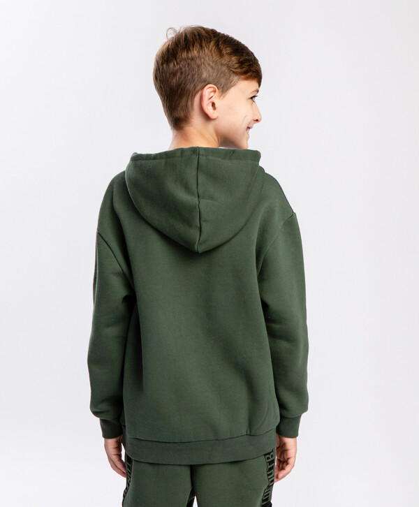 1480 р.  1850 р.  Толстовка с капюшоном цвета хаки Button Blue