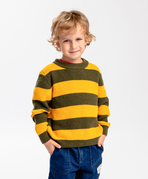 1224 р.  1530 р.  Джемпер вязаный в полоску Button Blue