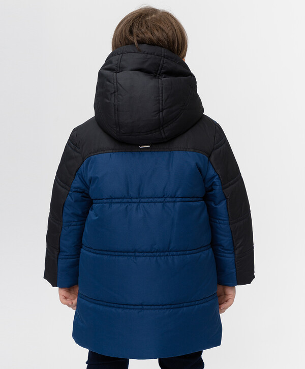 2100 р. 3500 р. Пальто зимнее темно-синее Button Blue