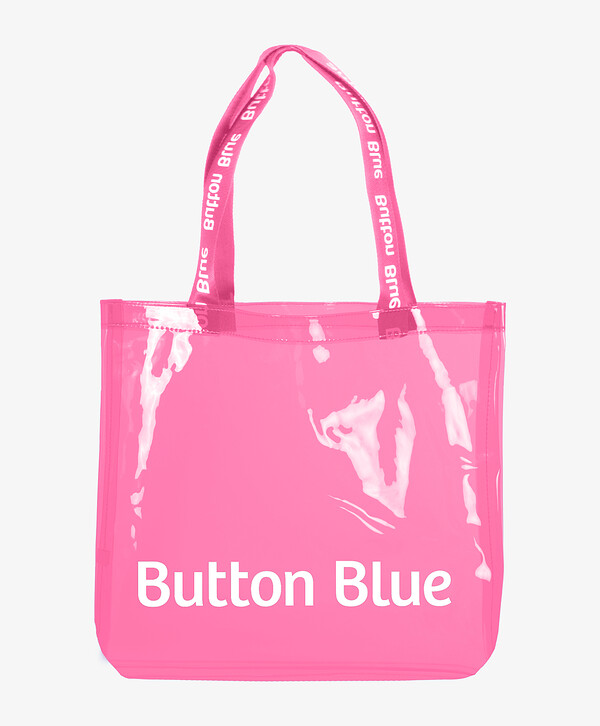 320 р. 400 р. Сумка шоппер розовая Button Blue