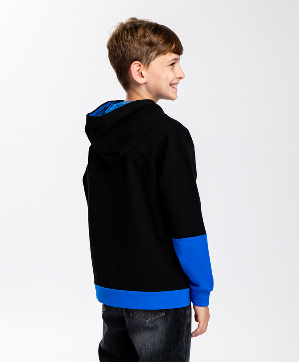 1232 р.  1540 р.  Толстовка с капюшоном мультицвет Button Blue