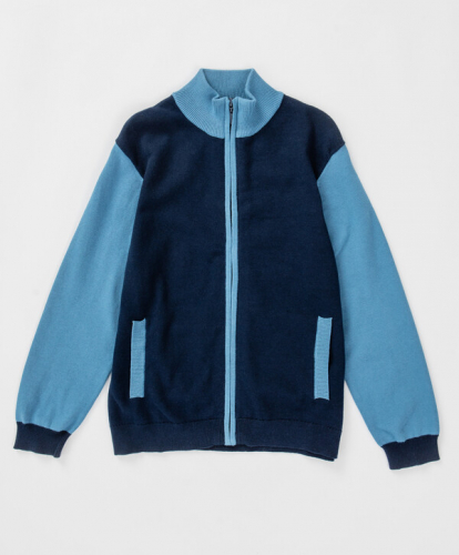 Кардиган на молнии мультицвет Button Blue