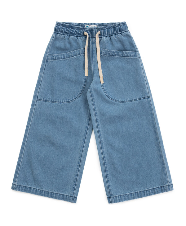 1600 р. 2000 р. Джинсы relaxed fit голубые для девочки Button Blue