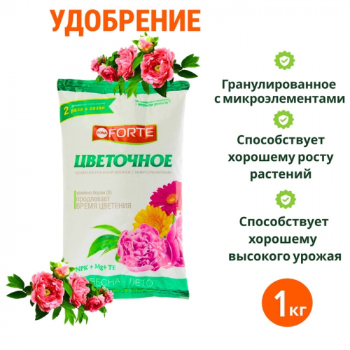Удобрение гранулированное с микроэлементами Бона Форте NPK 8-20-30 
