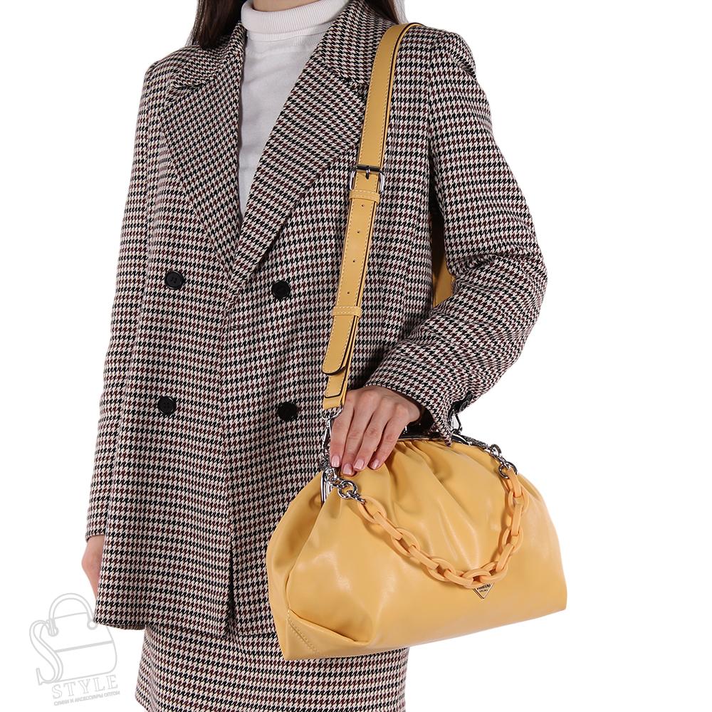Сумка женская 553381 yellow Velina Fabbiano/70