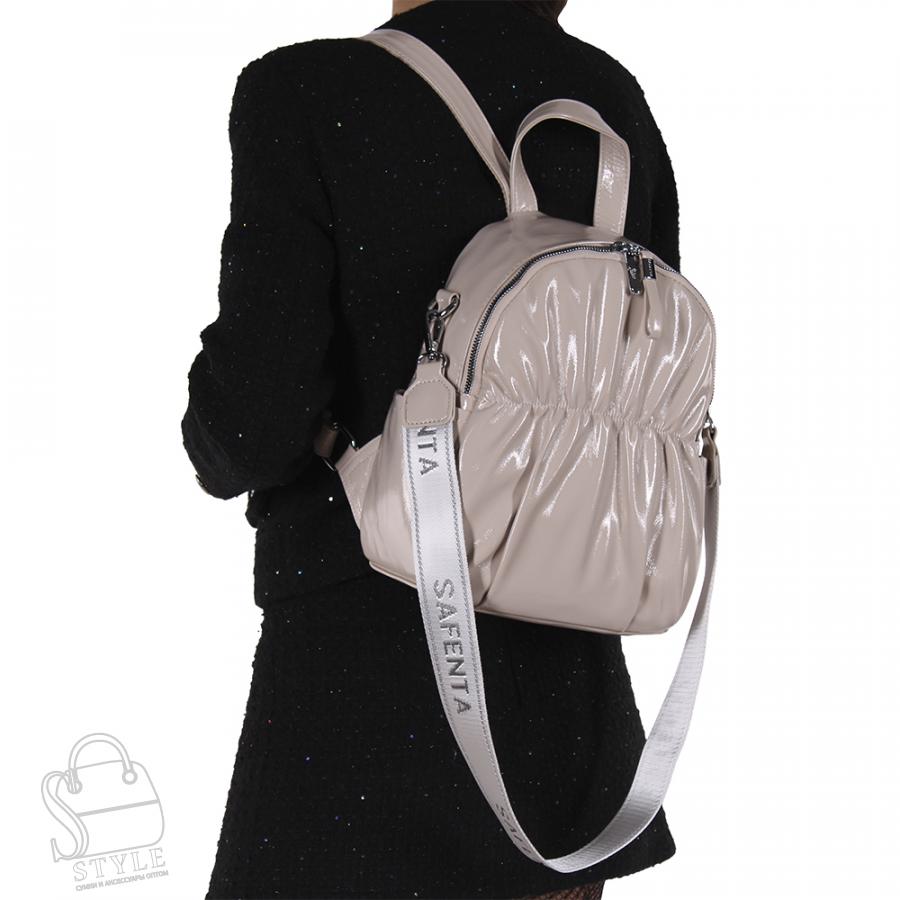 Рюкзак женский 670087-1 beige Velina Fabbiano-Safenta