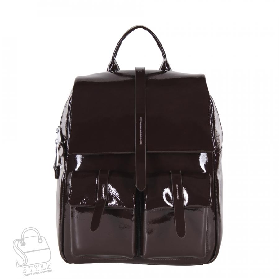 Рюкзак женский кожаный 18297-8 coffee Polina&Eiterou