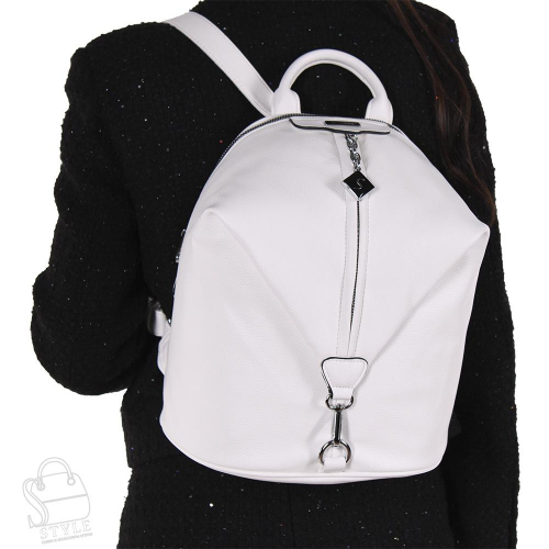 Рюкзак женский 69087-2 white Velina Fabbiano-Safenta
