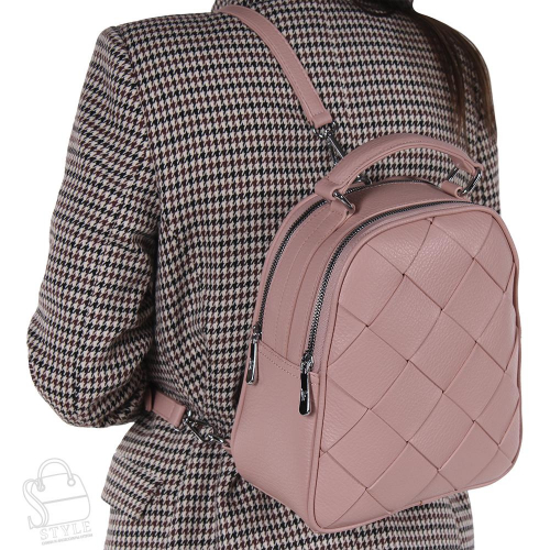 Рюкзак женский 69138-1 pink Velina Fabbiano-Safenta  в Новосибирске