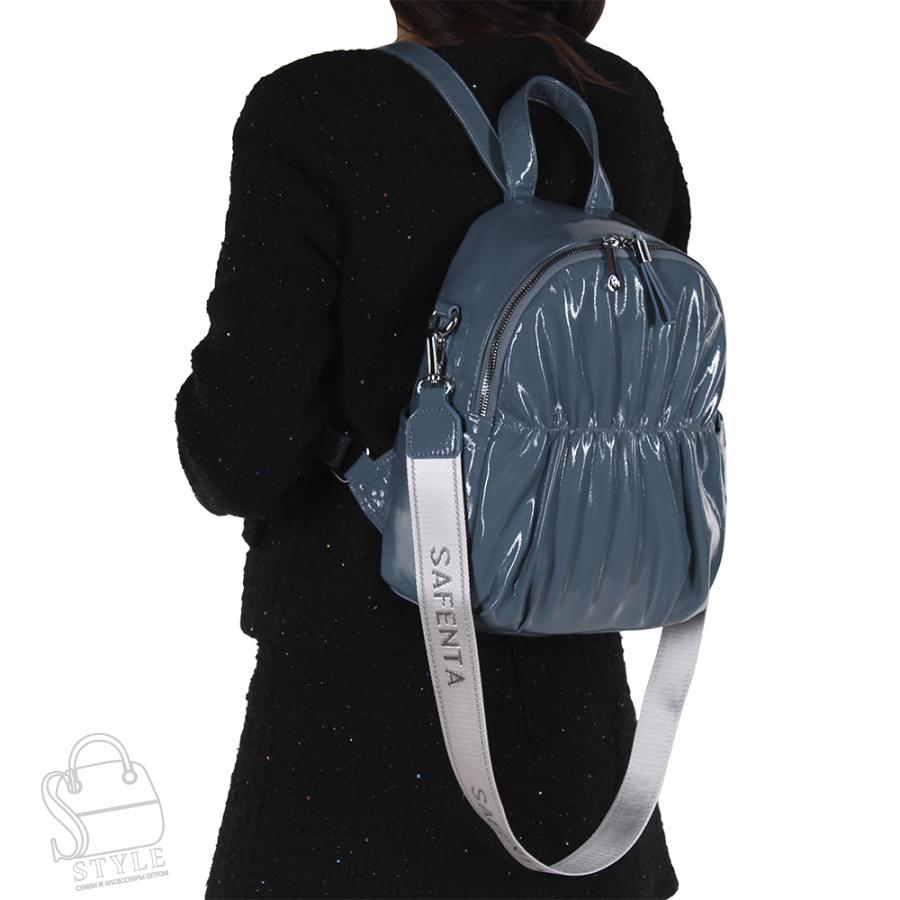 Рюкзак женский 670087-1 blue Velina Fabbiano-Safenta