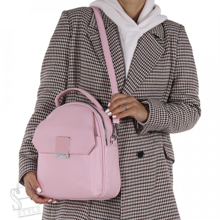 Рюкзак женский 69162 pink Velina Fabbiano-Safenta/30