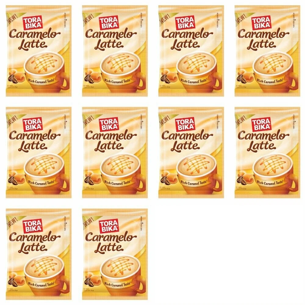 Кофейный напиток TORABIKA CARAMELO LATTE (лента 10 шт х 25 гр)
