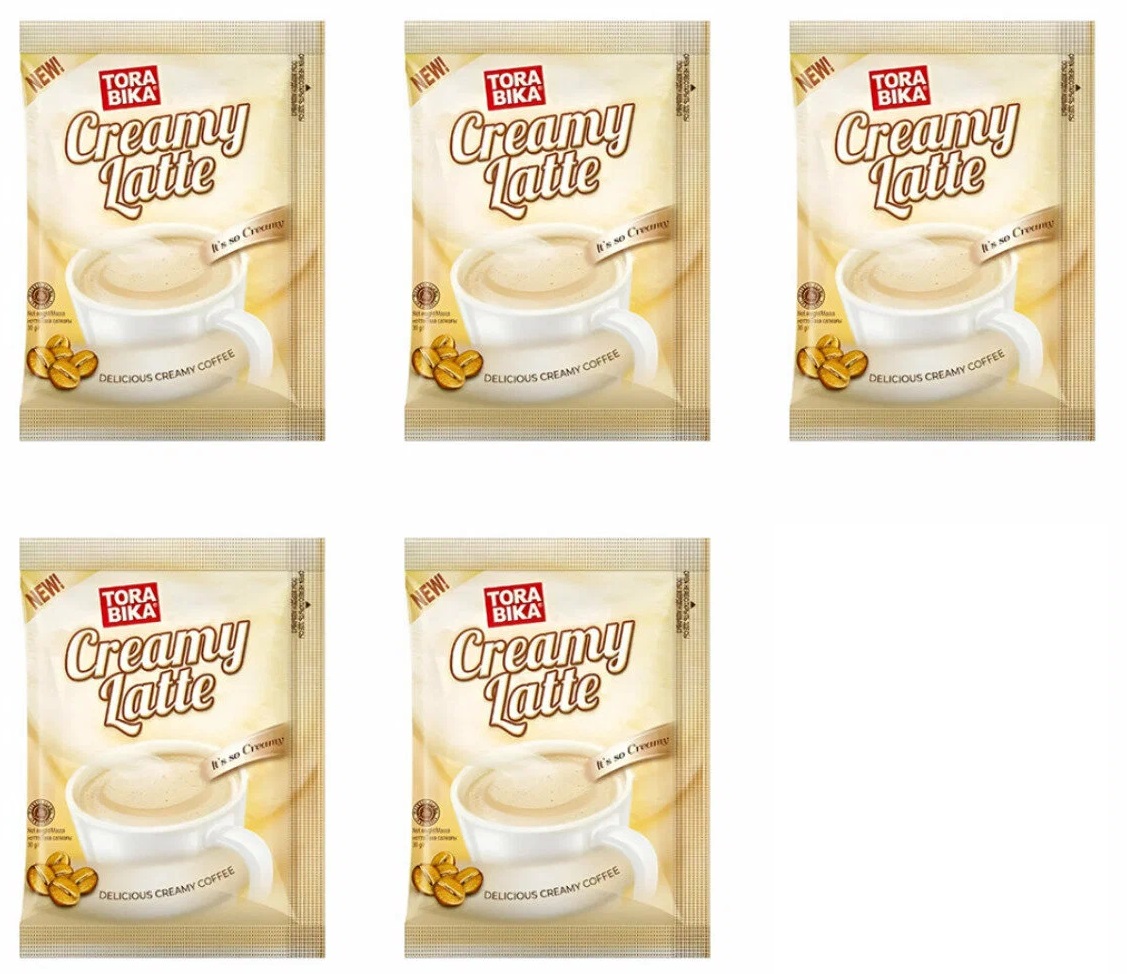 Кофейный напиток TORABIKA CREAMY LATTE (лента 5 шт х 30 гр)