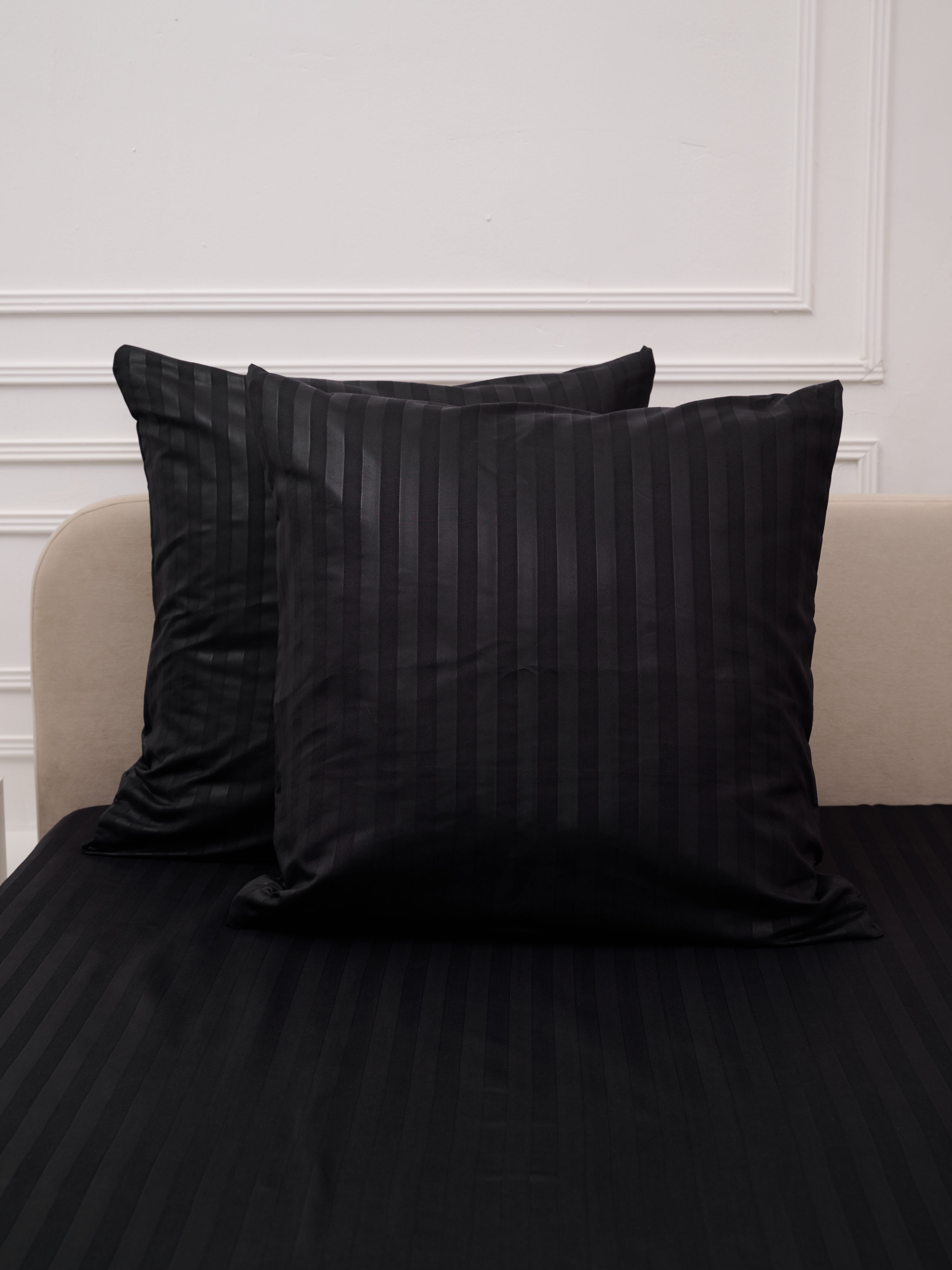 Комплект наволочек Микрофибра Страйп - Графит