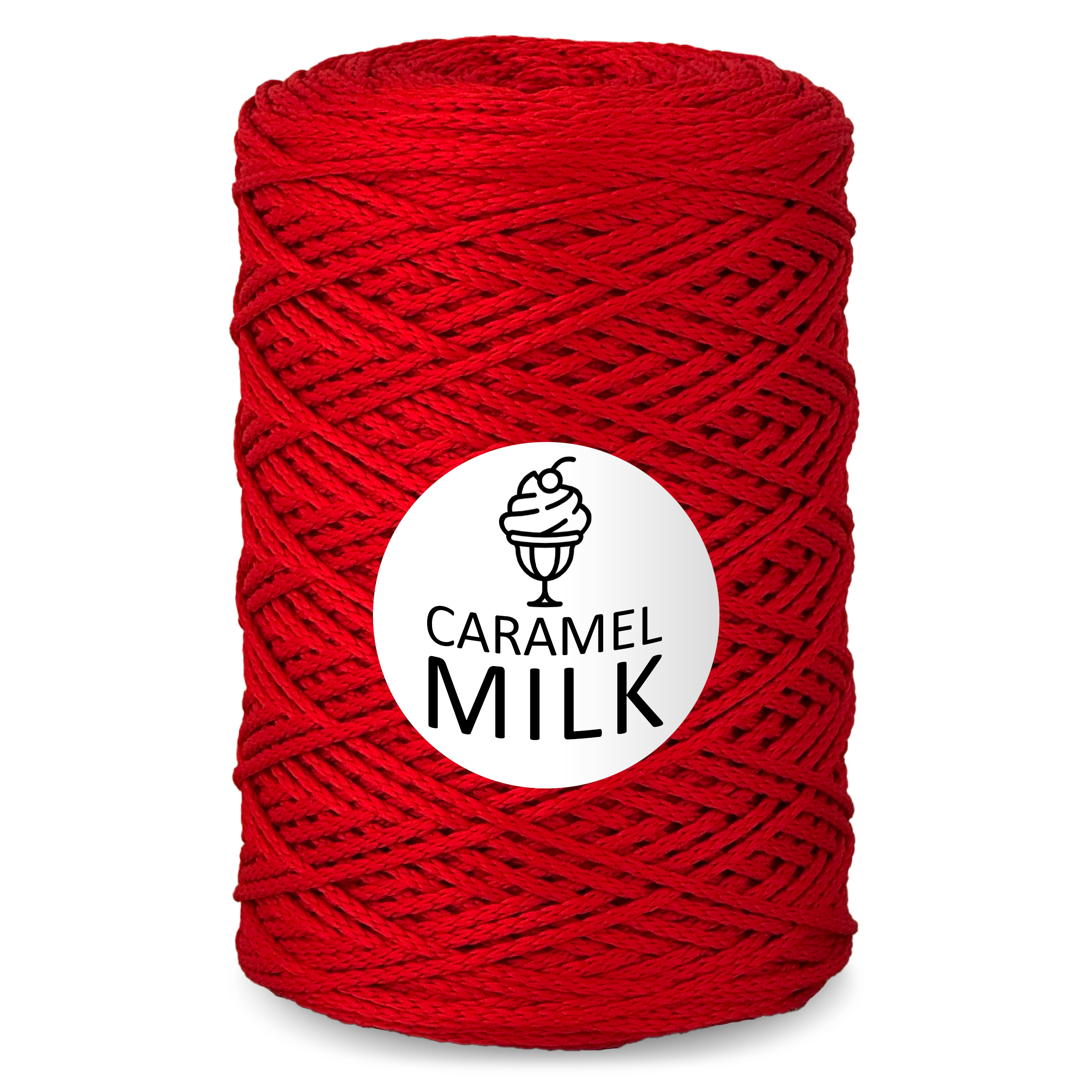 Caramel MILK Клубника 3 мм. 300 м.