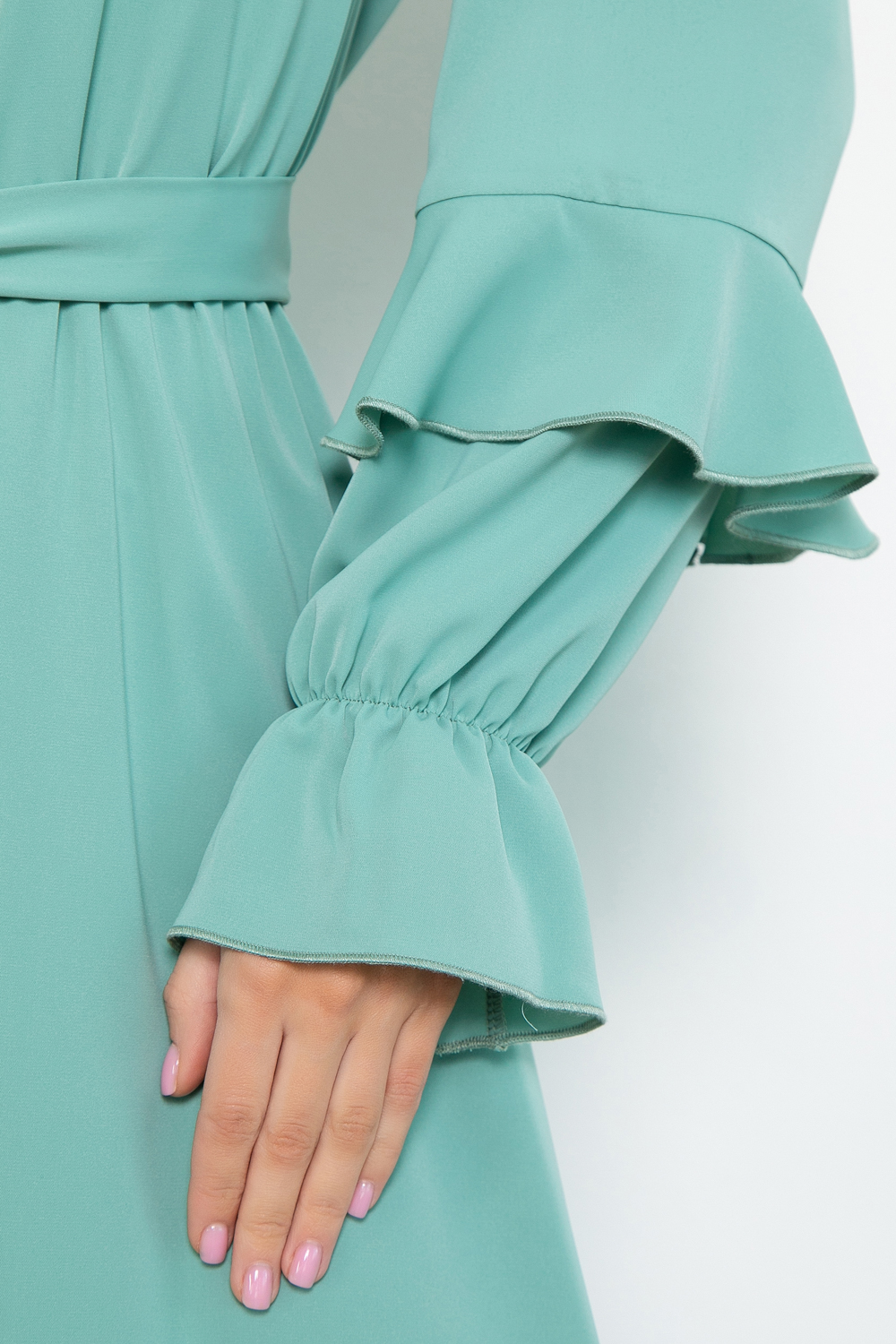 СТ. ЦЕНА 2150 руб//Платье Манящий аромат (мята)