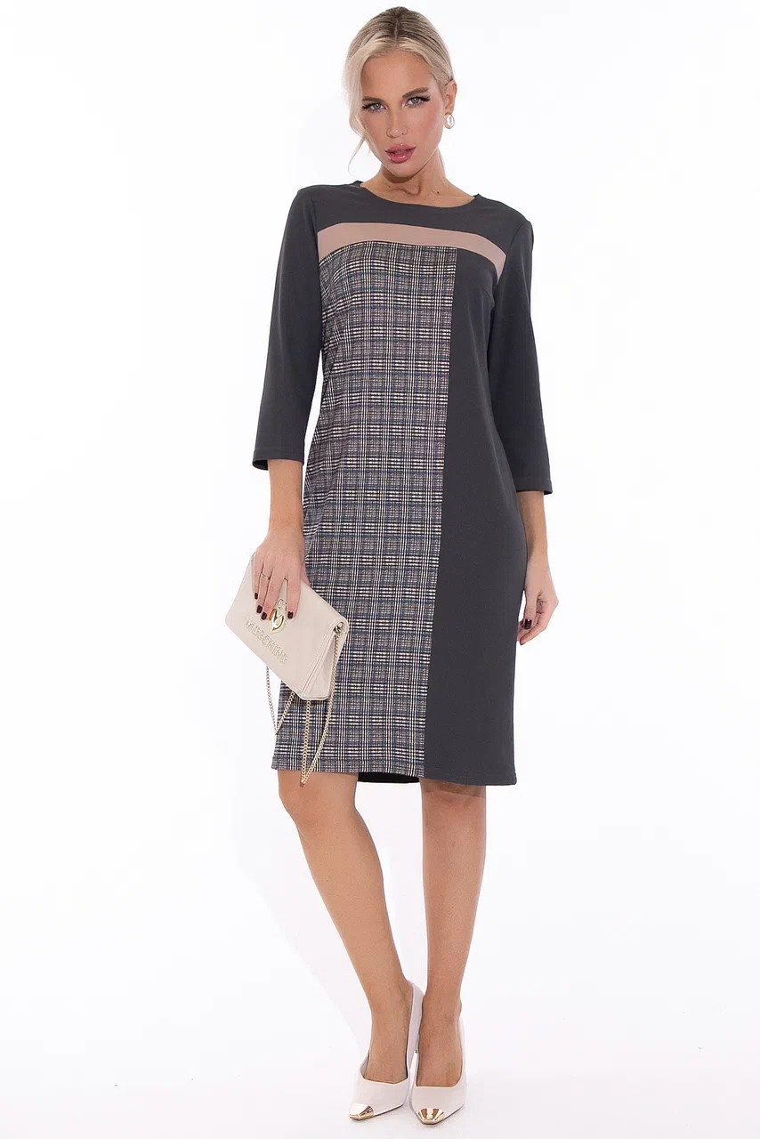 СТ. ЦЕНА 1250 руб//Платье Римини (серый)