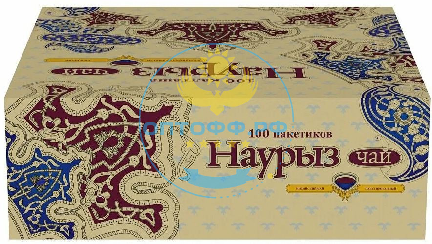 Чай Наурыз 100 пакетиков (кор*9)