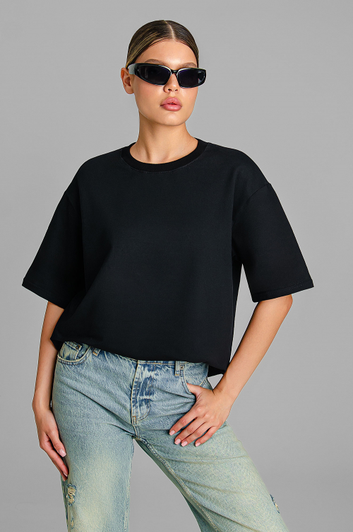 Арт. 3-302/2 Футболка женская оверсайз 44-50 (4 шт)