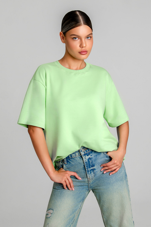 Арт. 3-302/3 Футболка женская оверсайз 44-50 (4 шт)