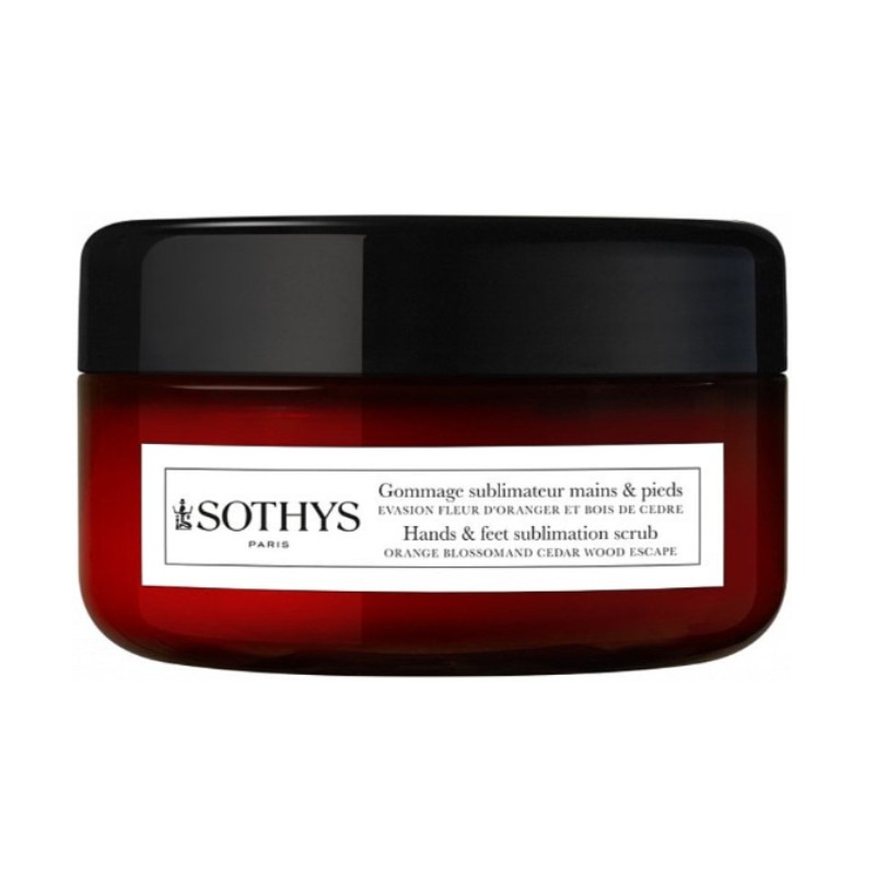 Sothys S139017 Тестер Скраб для рук и ног с ароматом апельсина и кедра / DEMO Hands & Feet Sublimation Scrub Orange Blossom and Cedar Wood Escape 100 мл
