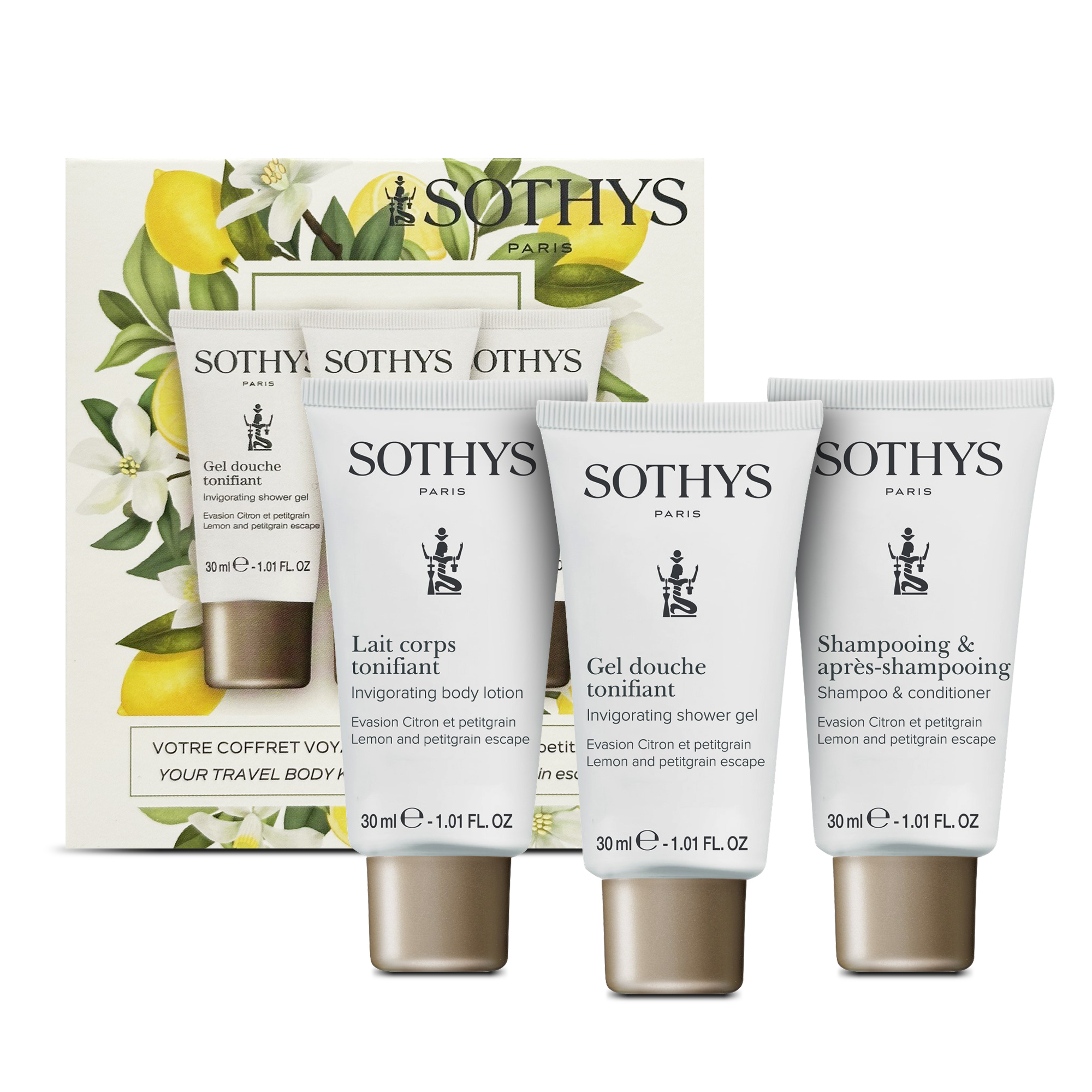Sothys S930272 Набор миниатюр 2025 Лимон-Петитгрейн 3 поз