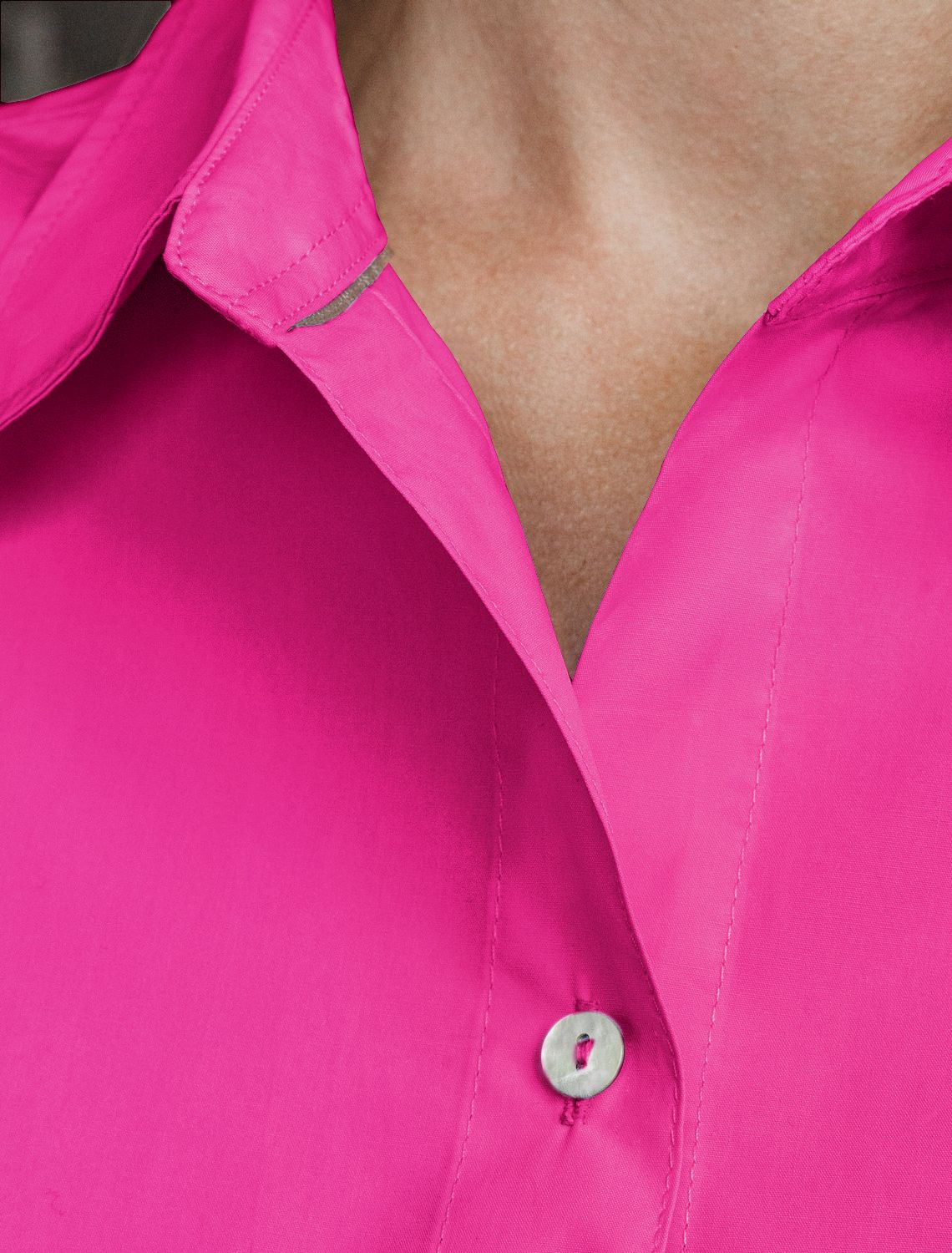 Блузка из премиального хлопкового поплина D29.268 фуксия