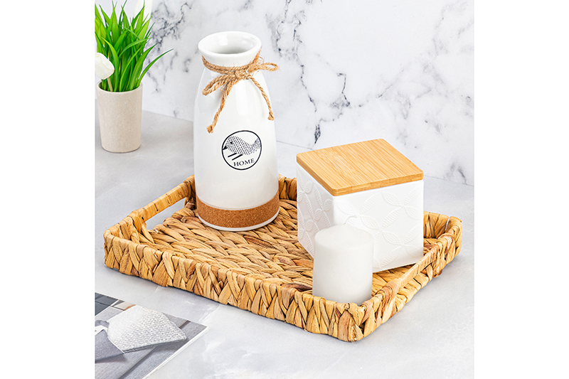 БЫЛО 600 руб! Корзинка плетеная 32*23*4 с ручками