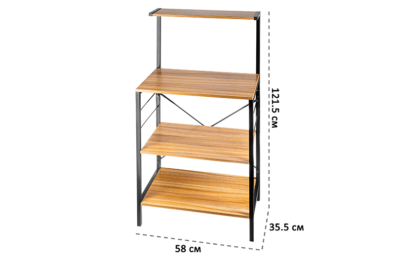 БЫЛО 8697 руб! Подставка для микроволновой печи 58*35,5*121,5 см