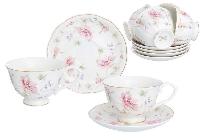 БЫЛО 3534 руб! Чайн. набор 12 пр. 250 мл