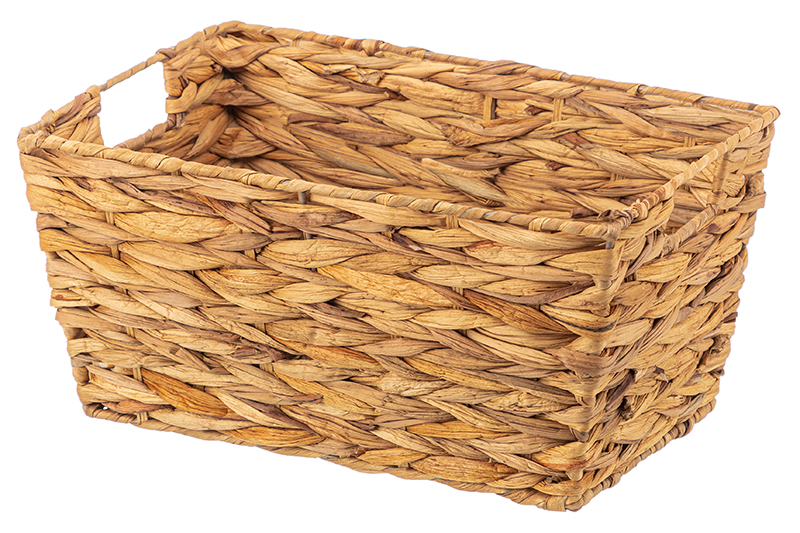 БЫЛО 1204 руб! Корзинка плетеная 30*20*15 см с ручками