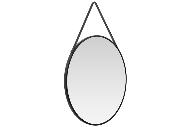 БЫЛО 2990 руб! Зеркало настенное 60*60*2 см, черное