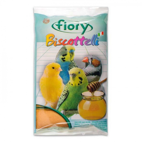 Лакомство FIORY Biscottelli для птиц, бисквит, с медом, 30 г.