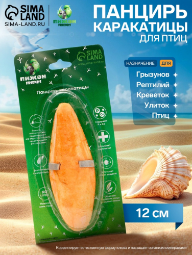 Панцирь каракатицы для птиц 