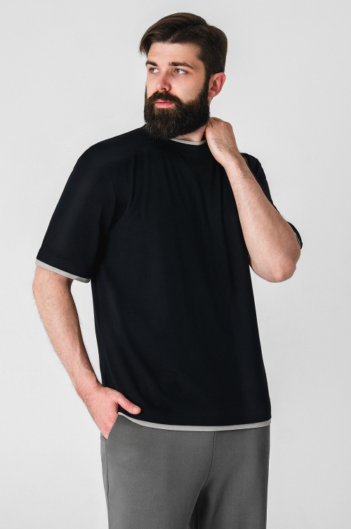 Арт. 67128/5 Футболка мужская 48-56 (5 шт)