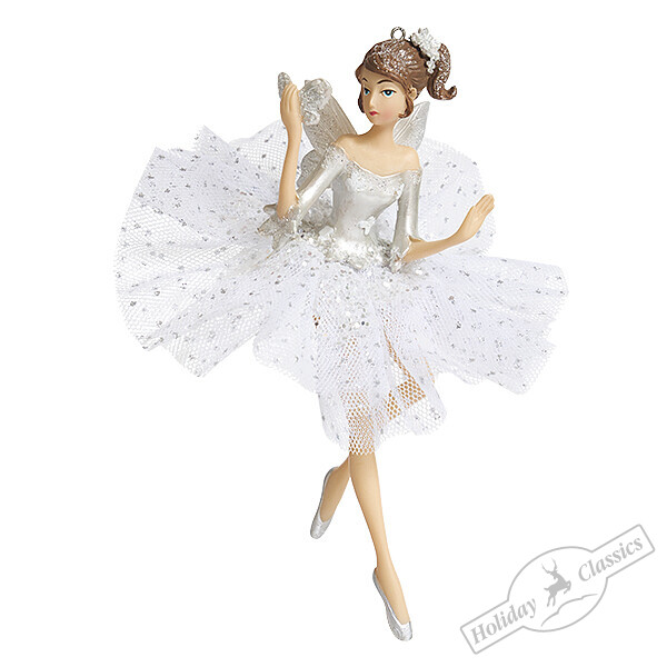 Фея-балерина с бабочкой 10х5х15,5 см