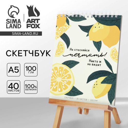 Скетчбук на гребне 