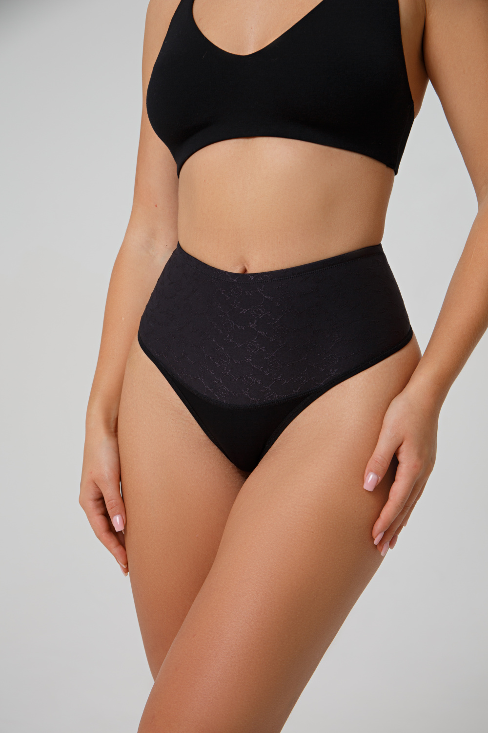 DLU1011 Трусы женские коррекция BLACK