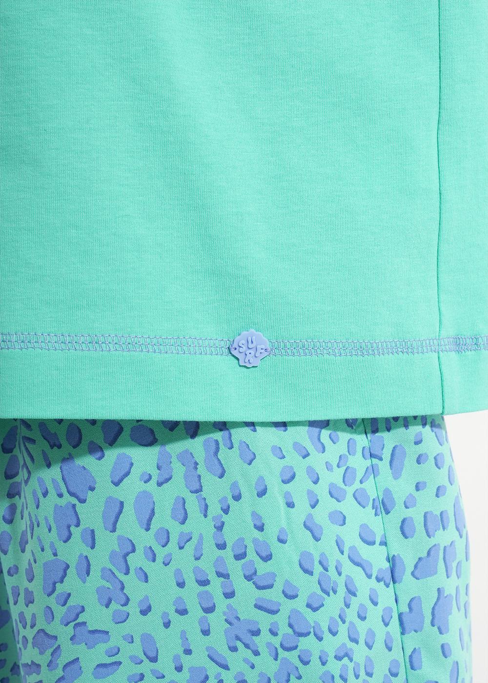 Ст.цена 2150р CLE LP25-1169/4 Пижама женская LP25-1169/4 св.зелёный/голубой