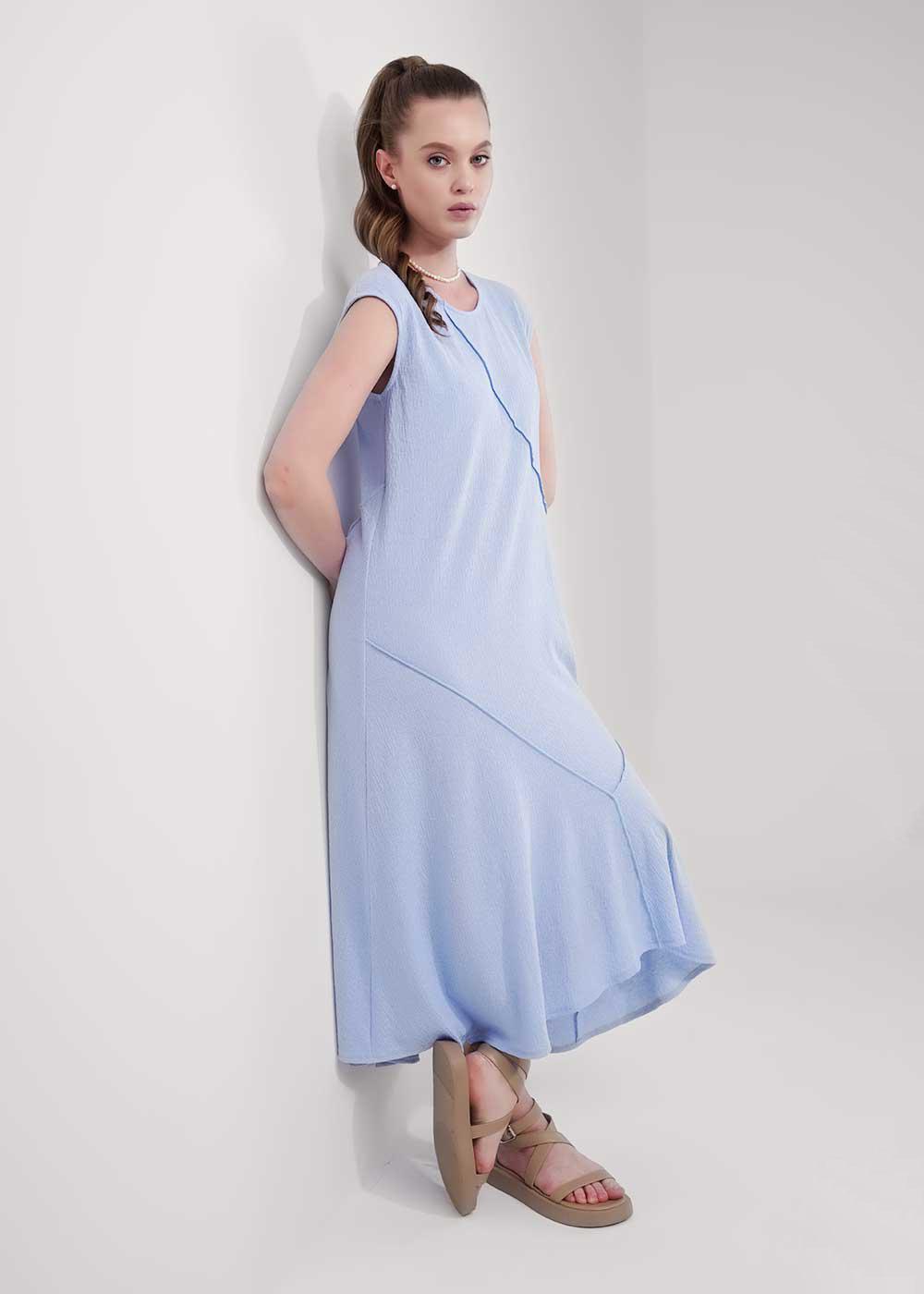 Ст.цена 1650р CLE 256917/177эф Платье женское 256917/177эф голубой