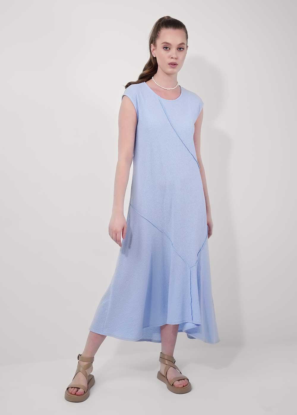 Ст.цена 1650р CLE 256917/177эф Платье женское 256917/177эф голубой