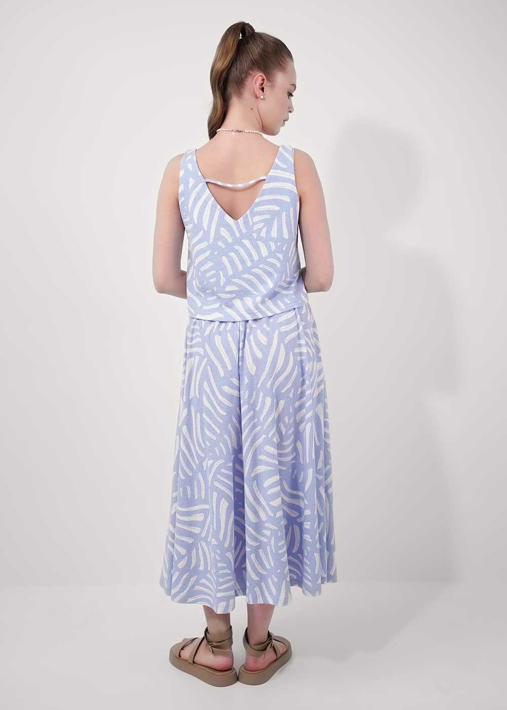 Ст.цена 950р CLE 256914/177эфн Блузка женская 256914/177эфн молочный/голубой