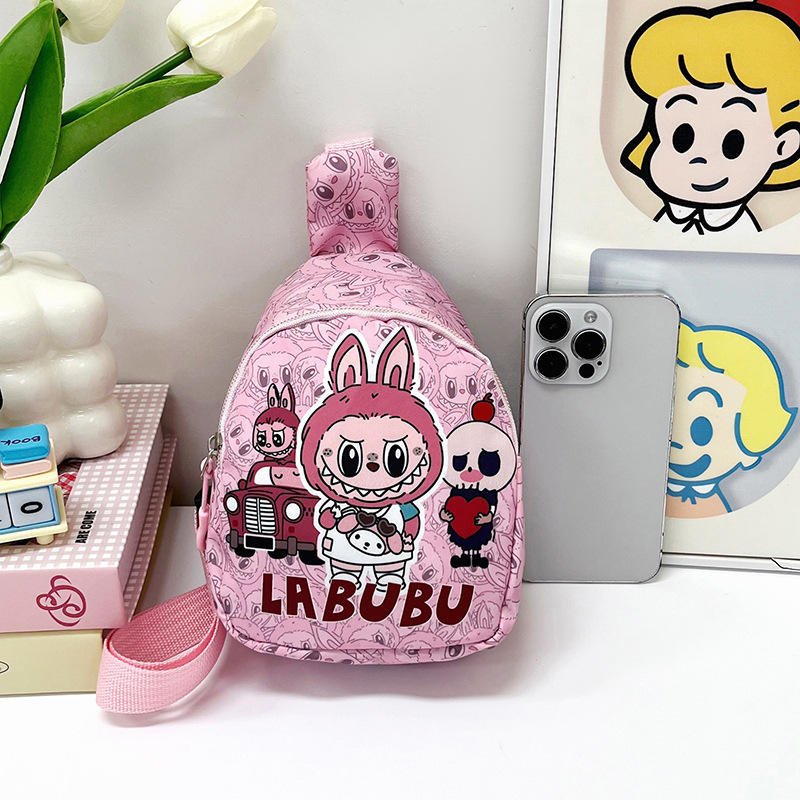 Сумка с изображением персонажа из мультфильма, модная и милая детская сумка, сумка через плечо, детский рюкзак
