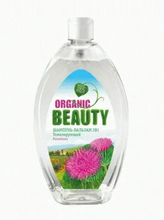Organic Beauty Шампунь-бальзам (1л) Тонизирующий (6) /93944/